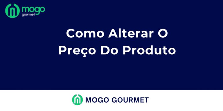 Como Alterar O Preço Do Produto