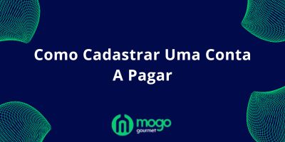 Como Cadastrar Uma Conta A Pagar